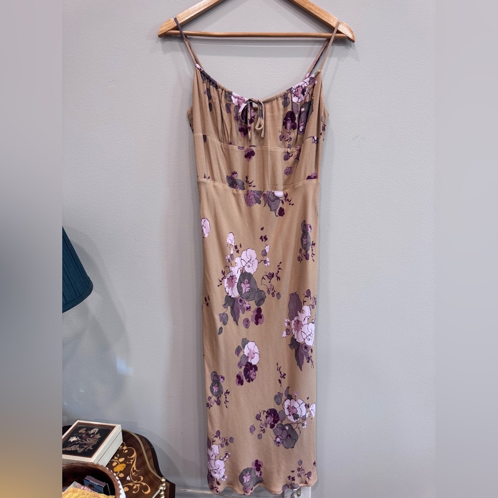 Aritzia Wilfred Bellow Midi Dress Sz 6
